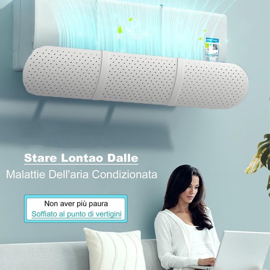 Universele Airco Windscherm Intrekbaar Deflector Tegen Direct Blazen van Universele — afbeelding 5