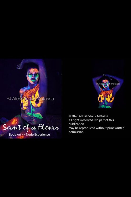 SCENT OF A FLOWER Body Art 4k Nude Experience - cover