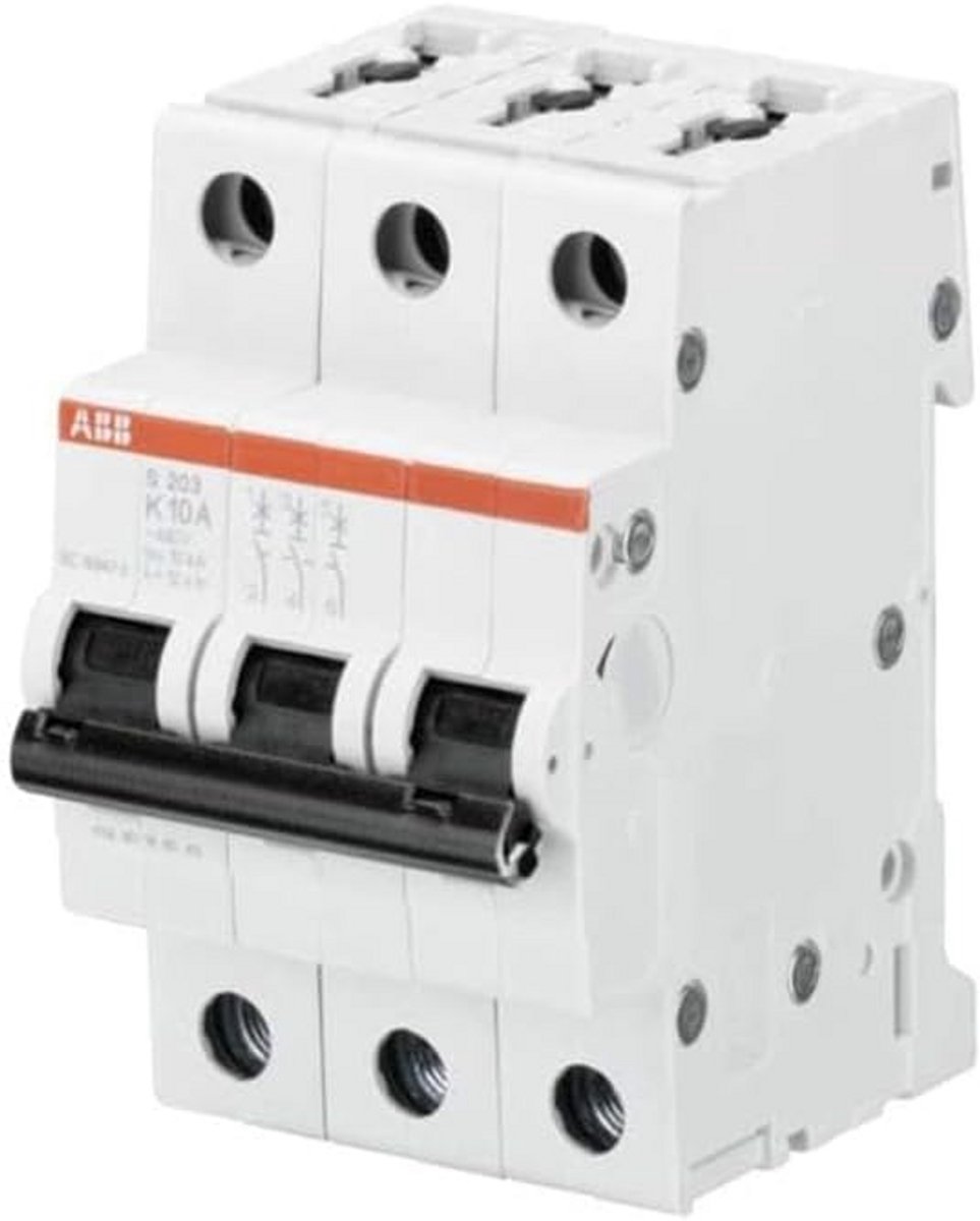 ABB S203-K16 1-polige stroomonderbreker 16A C-karakteristiek