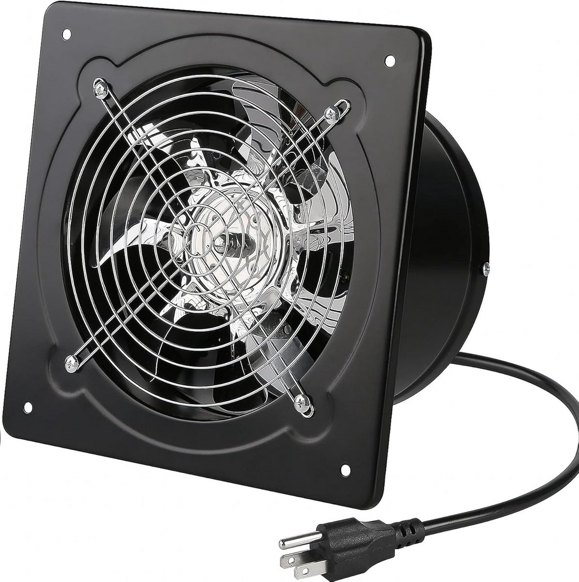 Krachtige 20,3 cm Muurafzuigventilator 73W 500 CFM met Stekker