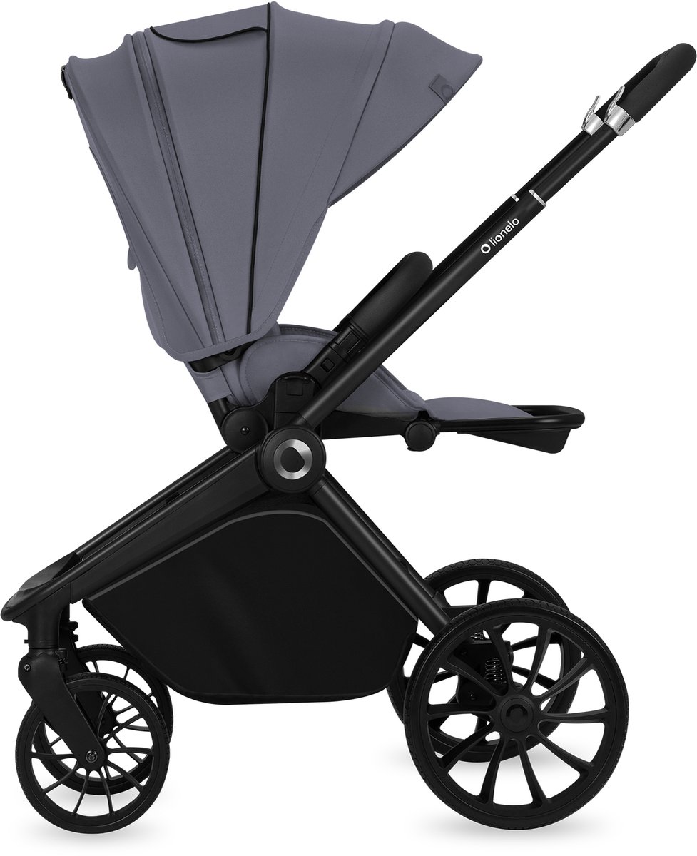 Lionelo Mika Plus Kinderwagen - All-Terrain Wielen - - afbeelding 3