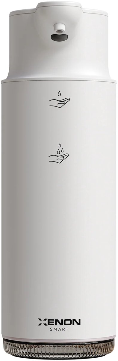 Xenon Smart X6840_M Automatische Zeepdispenser Sensor – Oplaadbaar – RVS – 300 ml – Contactloos – Badkamer & Keuken – Wit