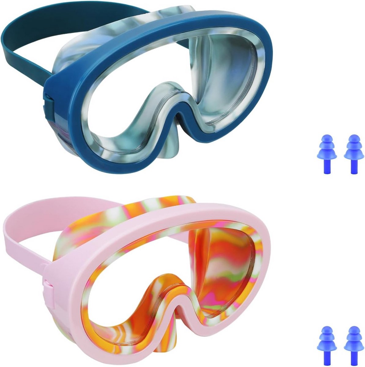 Duikmasker en Zwembril voor Kinderen (3-8 jaar) - Snorkelen en Zwemmen