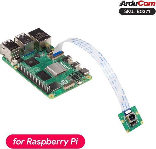64MP Autofocus Camera Module met Beschermcase voor Raspberry Pi Series van Merkloos — afbeelding 3