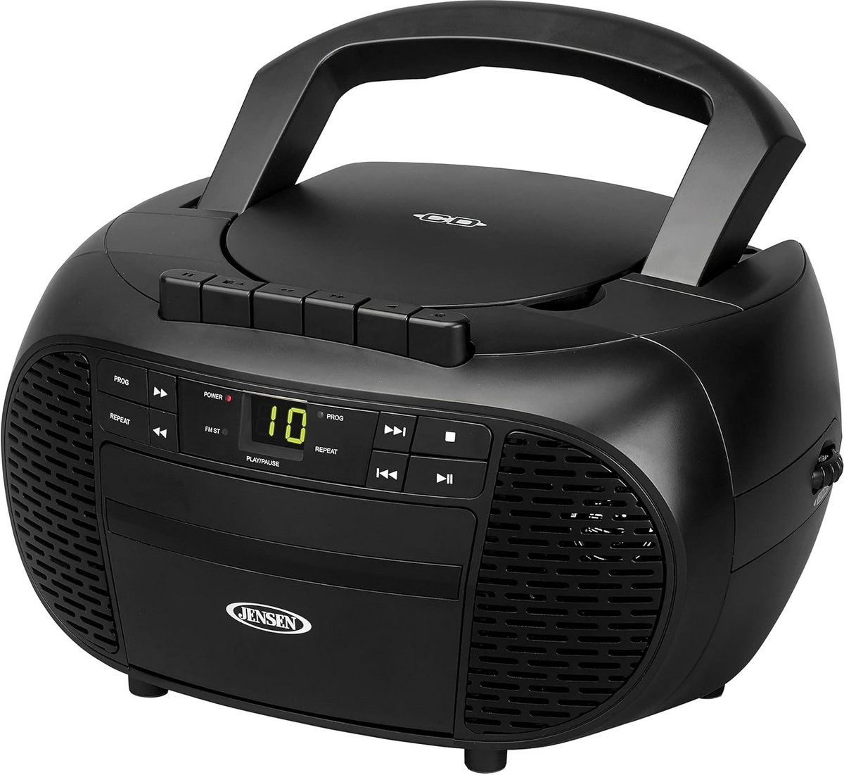 Draagbare CD-recorder met AM/FM-radio en Cassettespeler