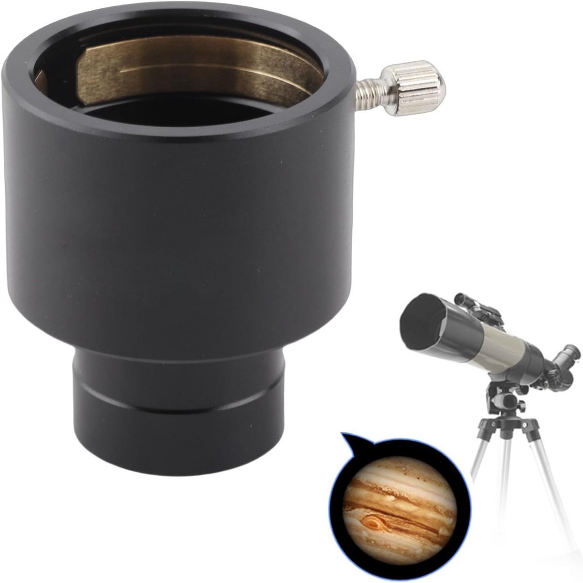 Telescoop Oculair Adapter 0.965 inch naar 1.25 inch voor Astronomische Telescopen