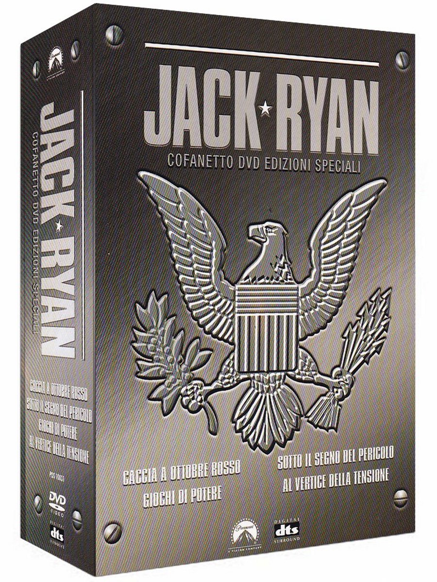 Complete Jack Ryan Filmcollectie (4 Films) - Spannende Actie en Spionage op DVD