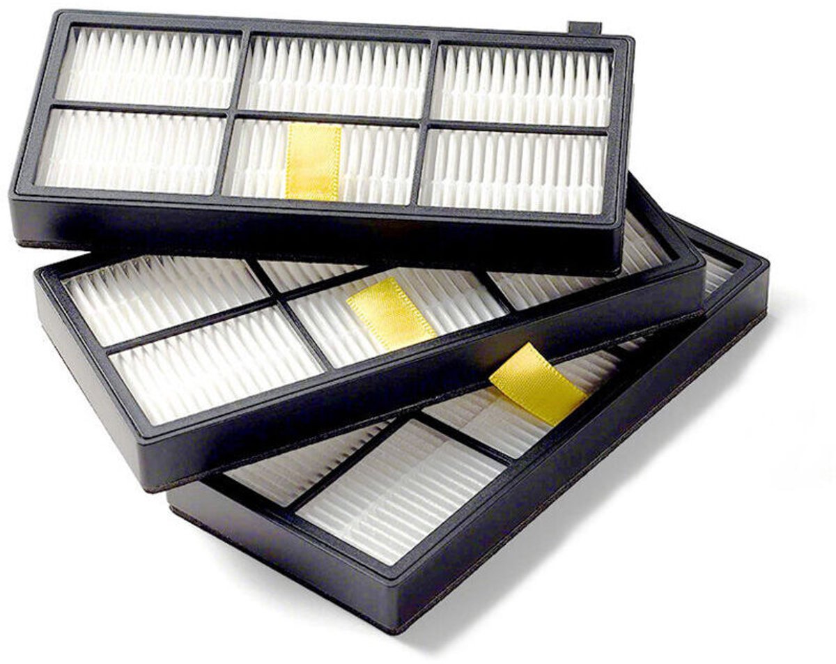 iRobot stofzuigeraccessoires - Set van 3 hoogrendementsfilters Geschikt voor iRobot 800- en 900-serie
