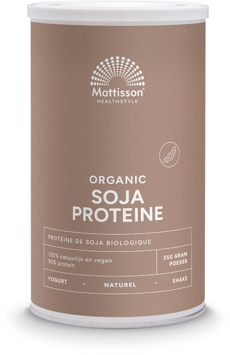 Mattisson - Biologische Soja Proteïne poeder 90% - 350 g