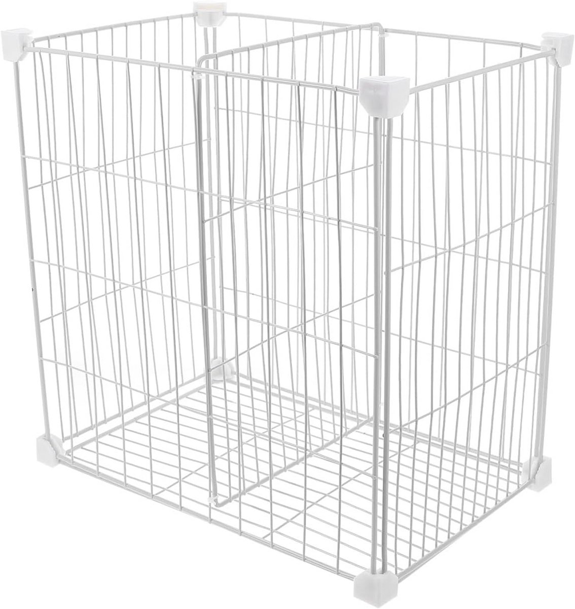Vriezer Organizer met Divider Rack en Opbergmand - Flexibele Diepvries Inrichting
