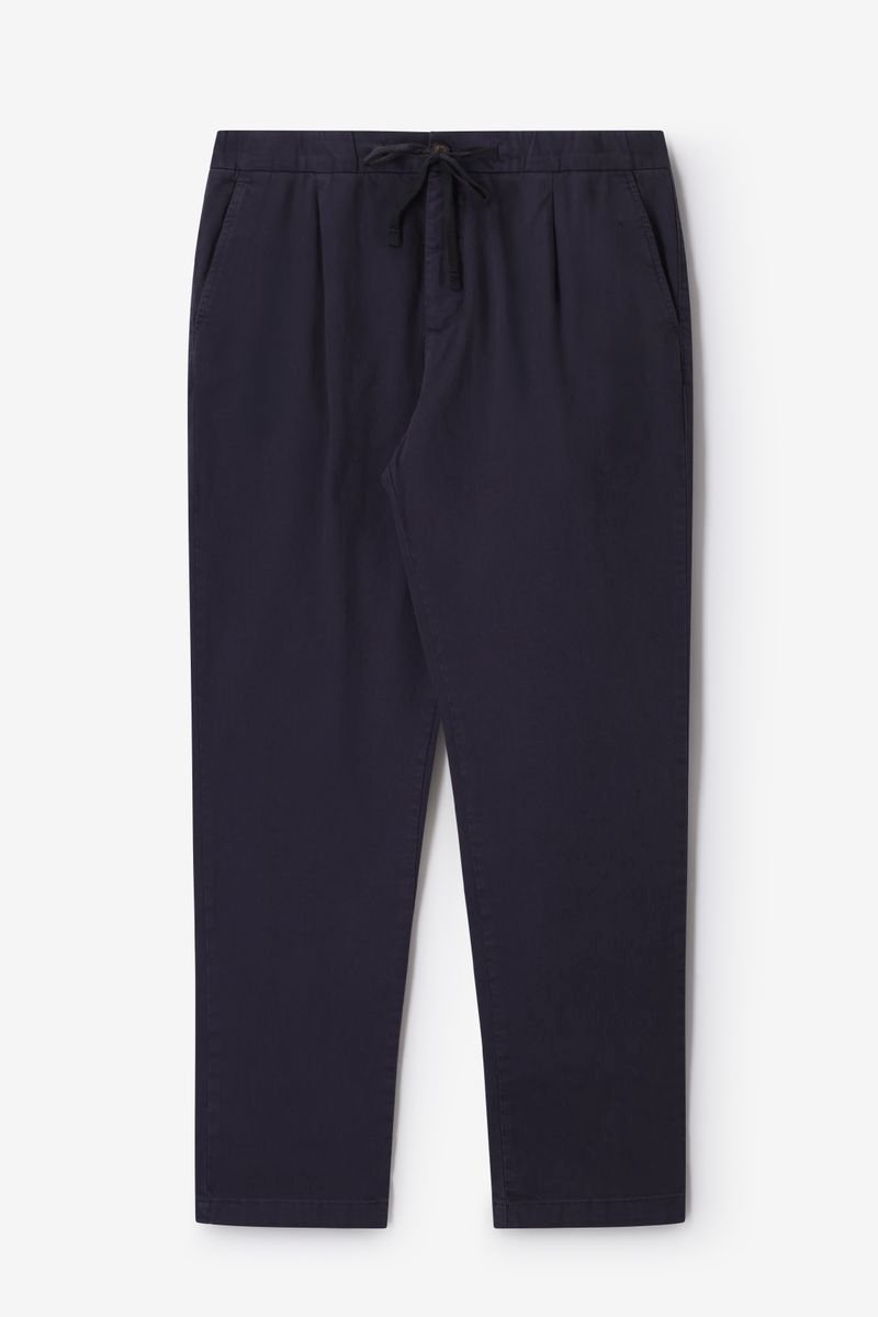 Sissy-Boy - Donkerblauwe mid-rise chino