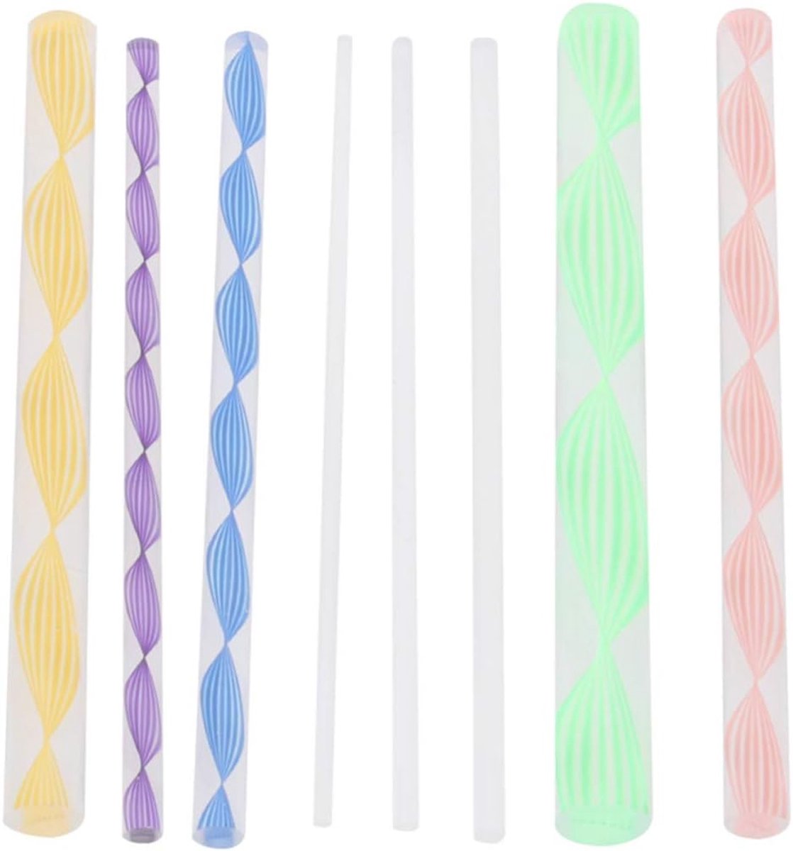 8-delige Dubbelzijdige Dotting Tools voor Nail Art en Knutselen - Acryl Stippelstaafjes