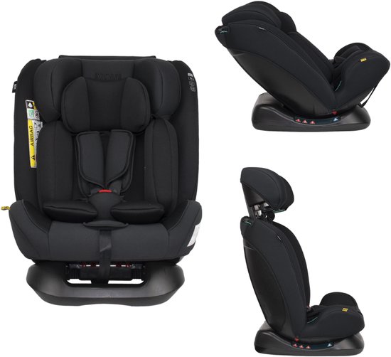 Novi Baby® Lucas Premium - Autostoel - I-Size - Zwart - Groep 0-1-2-3
