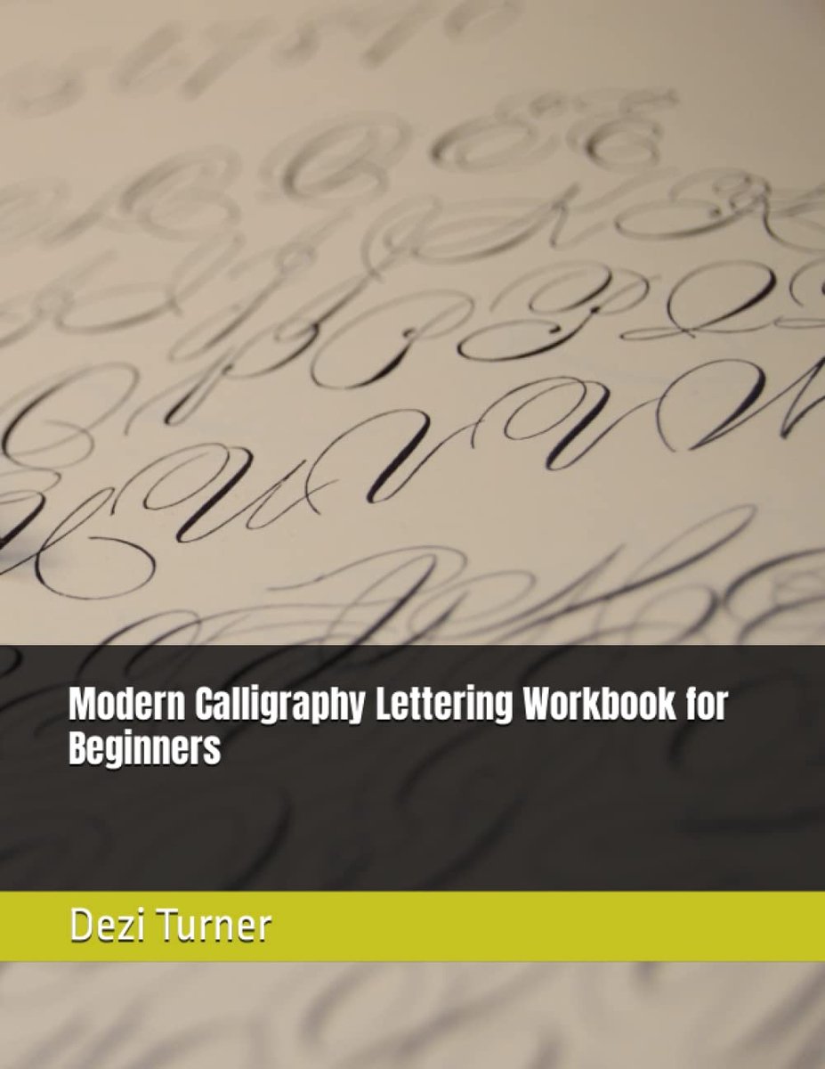 Beginnerscursus & Werkboek Kalligrafie: Leer Handlettering en Schrijven