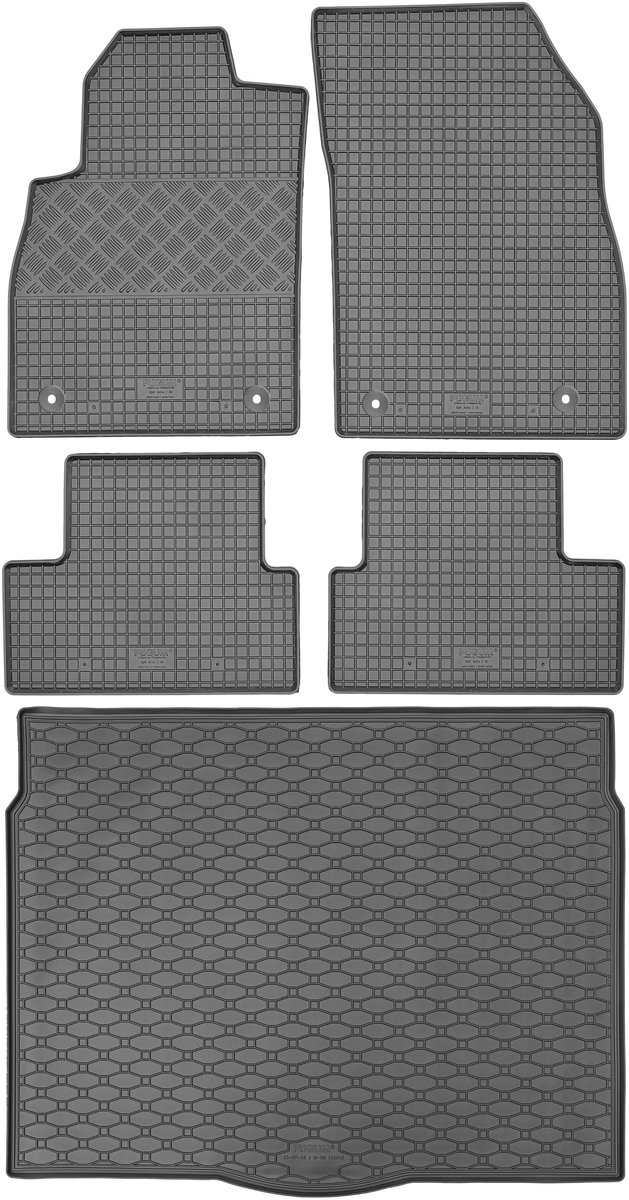 Rigum RKK - Kofferbakmat en Automatten - Opel Astra IV J - Zwart - 09.2010-03.2016