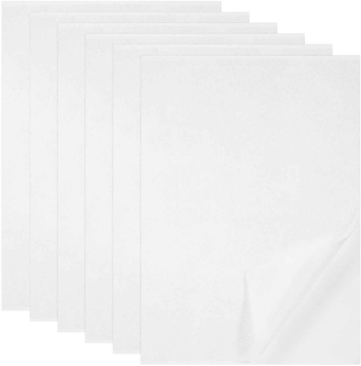 Wateroplosbaar Borduurpapier - Zelfklevend Borduur Stabilizer - A4 Formaat 30x21cm
