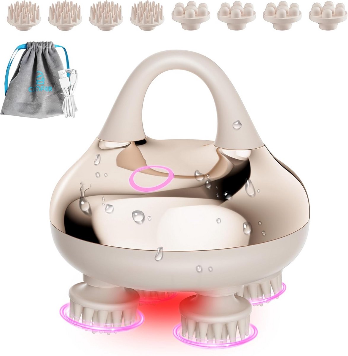 Hoofdmassage Elektrisch - Scalp Massager - Massage Apparaat - Verzorgingsapparaat