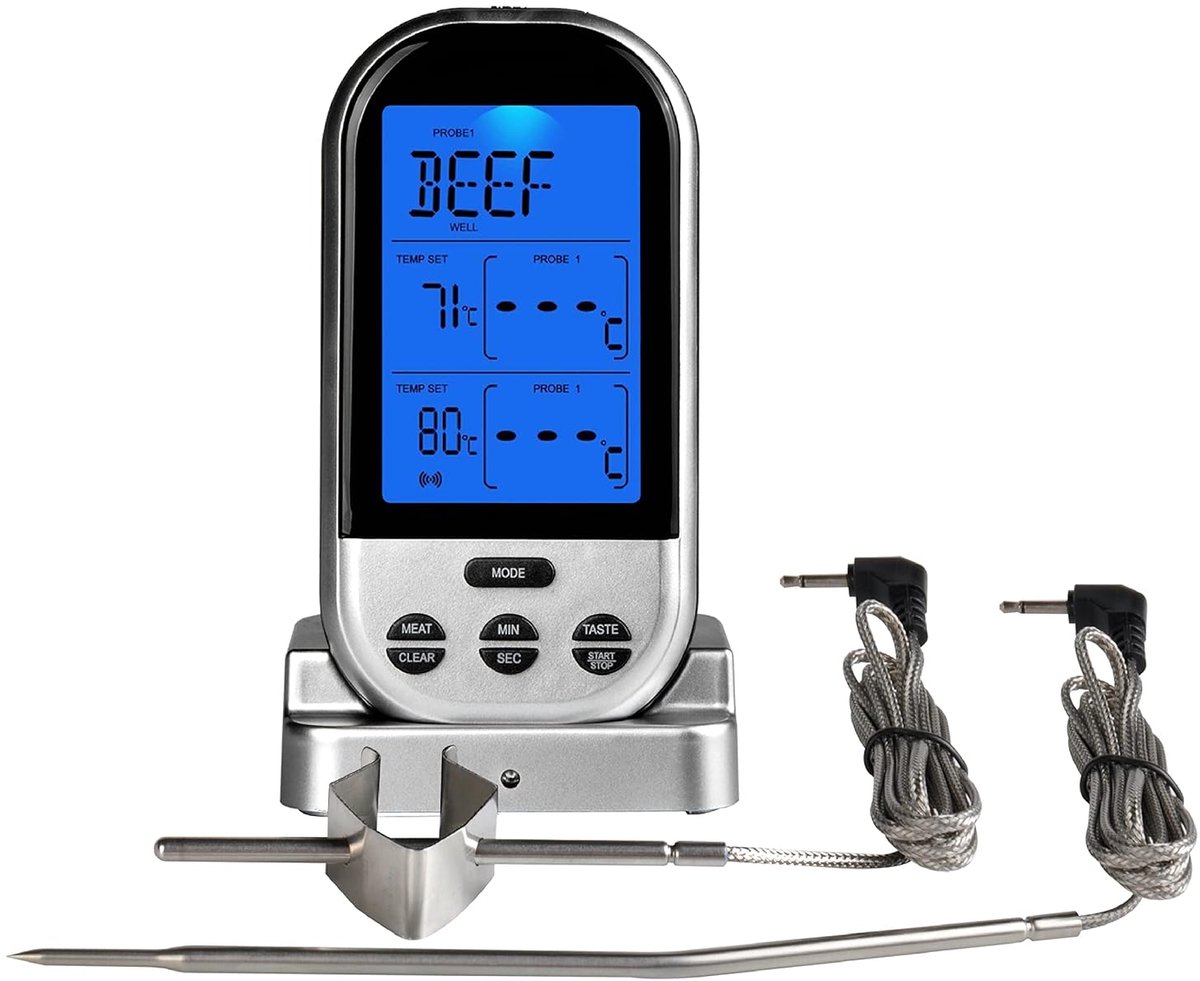 Bbq thermometer draadloos - Vleesthermometer barbecue met app - Oventhermometer - Keukentool