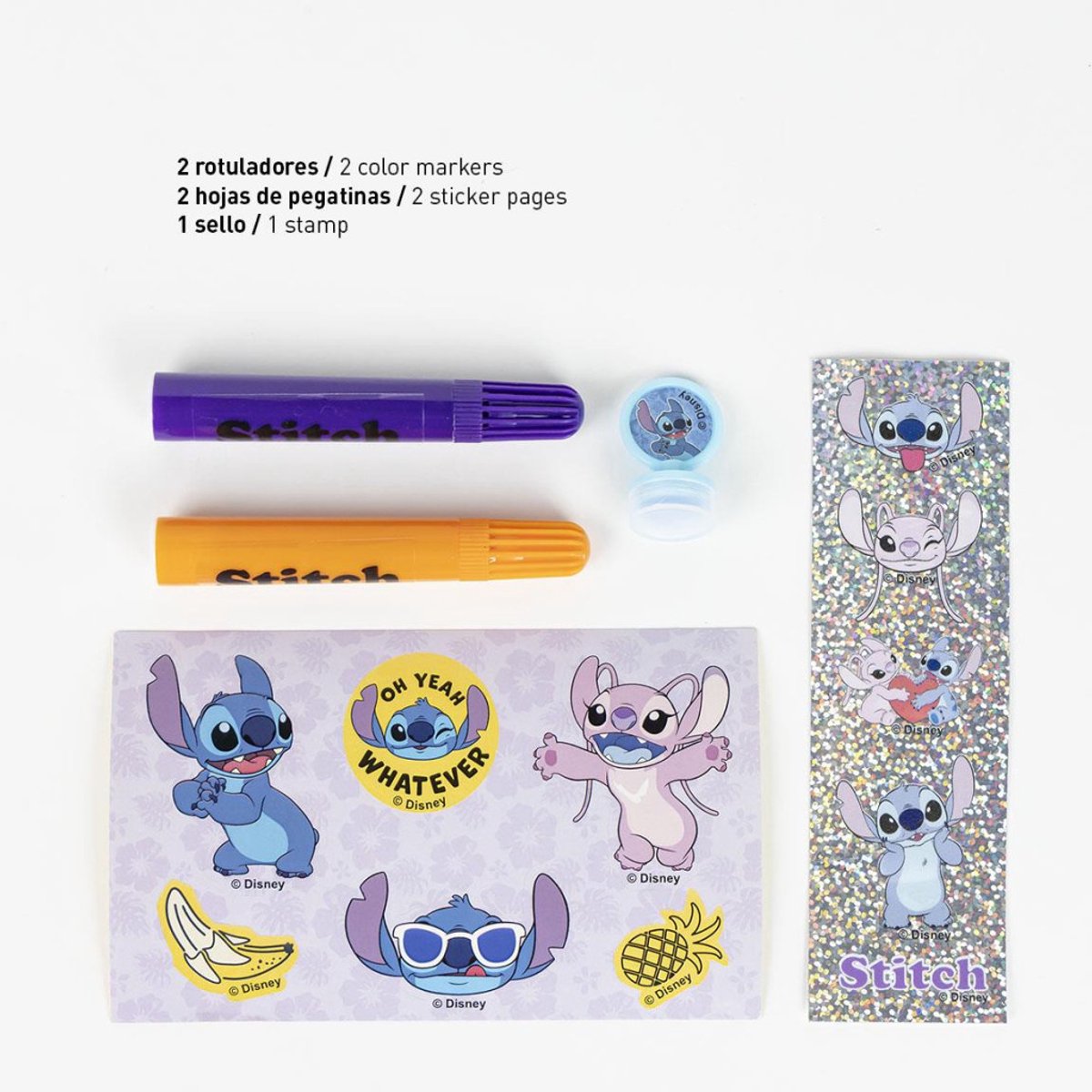 Disney Lilo en Stitch Tekenen Tekenset Knutselen - 26 Stuks - 30 Kleurplaten — afbeelding 5