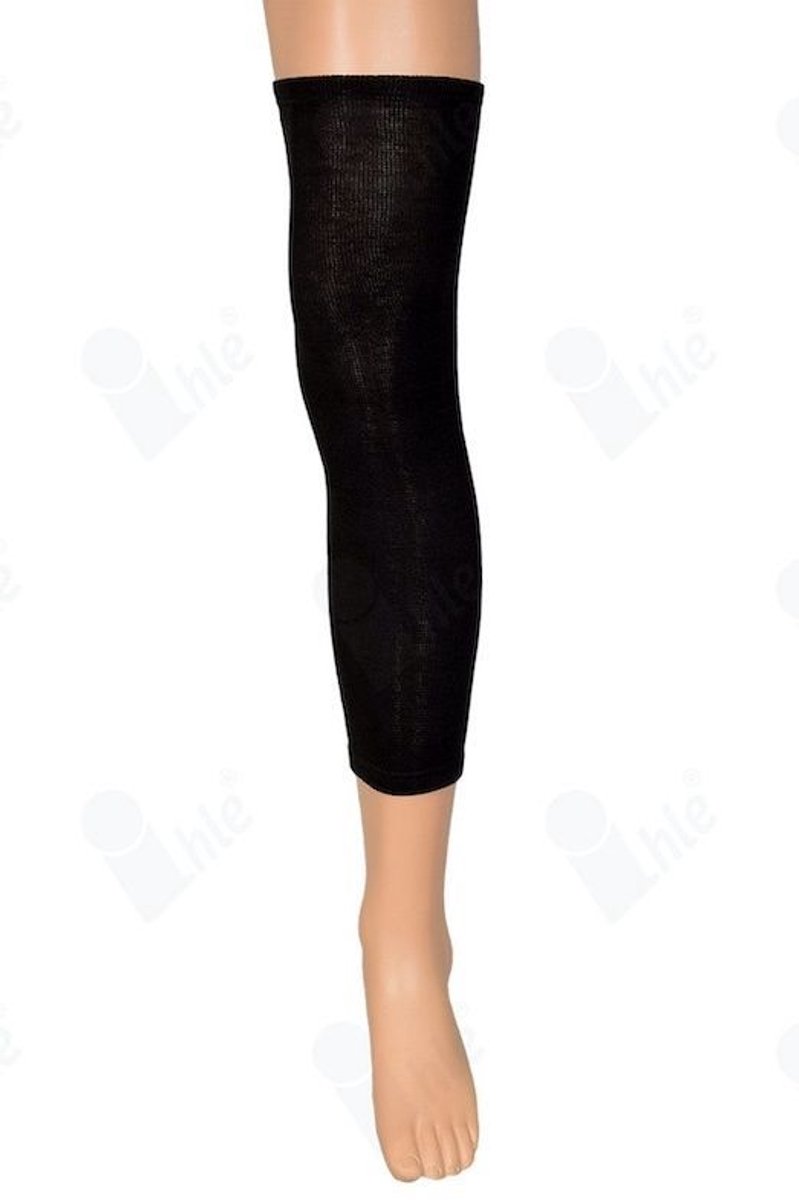 Ihle Universele Undersleeve voor Kniebraces - One size - Universeel - Zwart - 65 cm