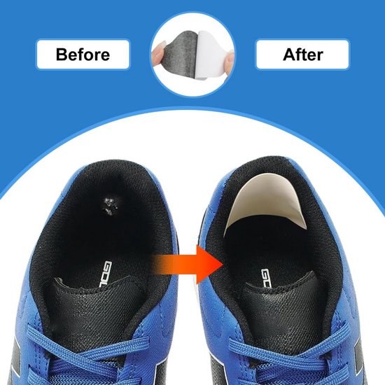 Zelfklevende Hielpatch Reparatie Set voor Sneakers en Leren Schoenen, 14 Paar van Merkloos — afbeelding 4