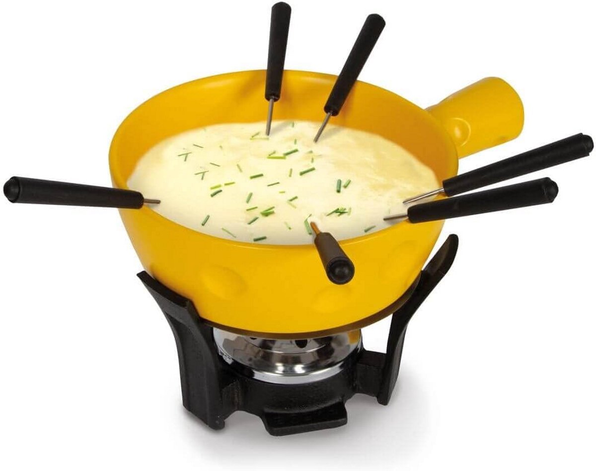 Kaasfondue Pan - Fondueset Elektrisch - Anti-aanbak - Dinerplezier – foto 7