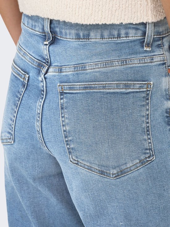 UNIQUEMENT ONLMADISON BLUSH HW WIDE DNM CRO371 NOOS Femme - Taille LX L32