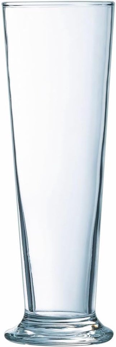 Set van 6 Bierglazen Wereld Bieren 39 cl - Stevig en Transparant Glaswerk