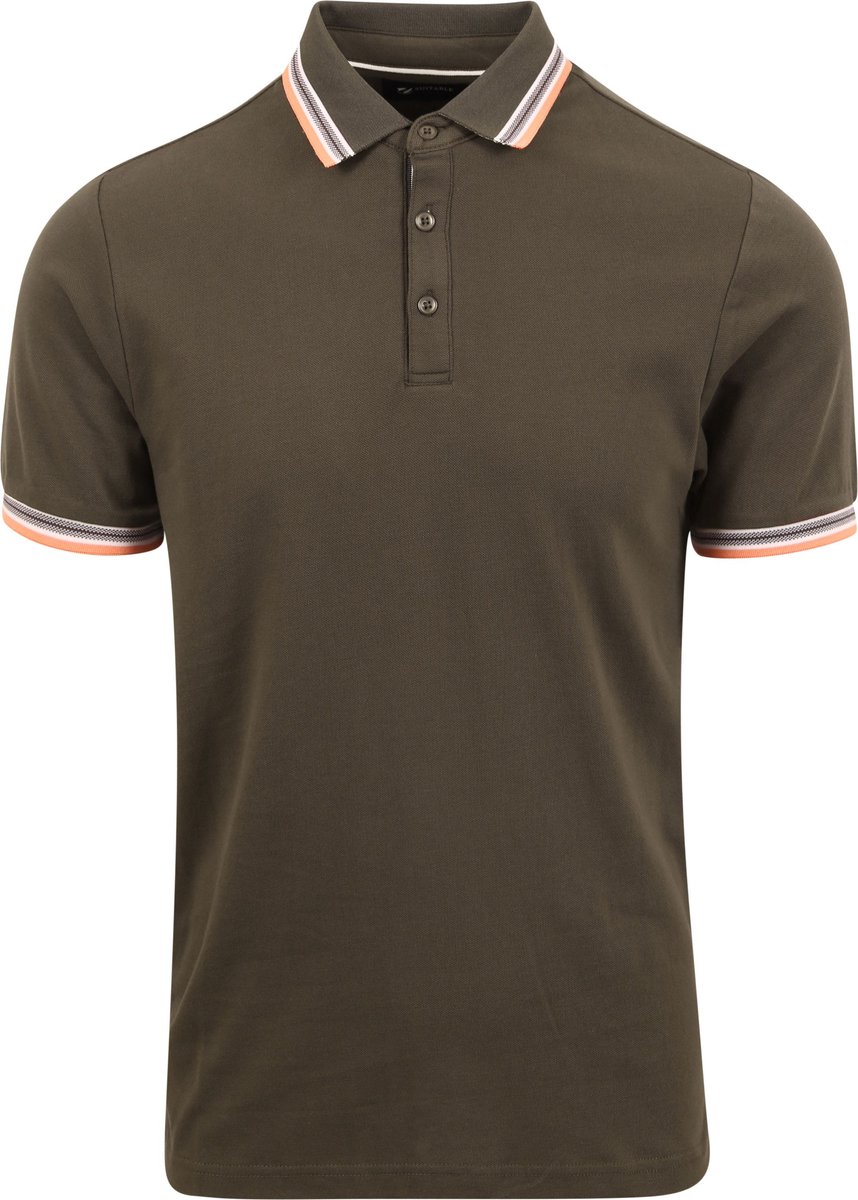 Suitable Kick Polo Forest - Maat M - Heren - Polo shirt Heren met Korte mouw