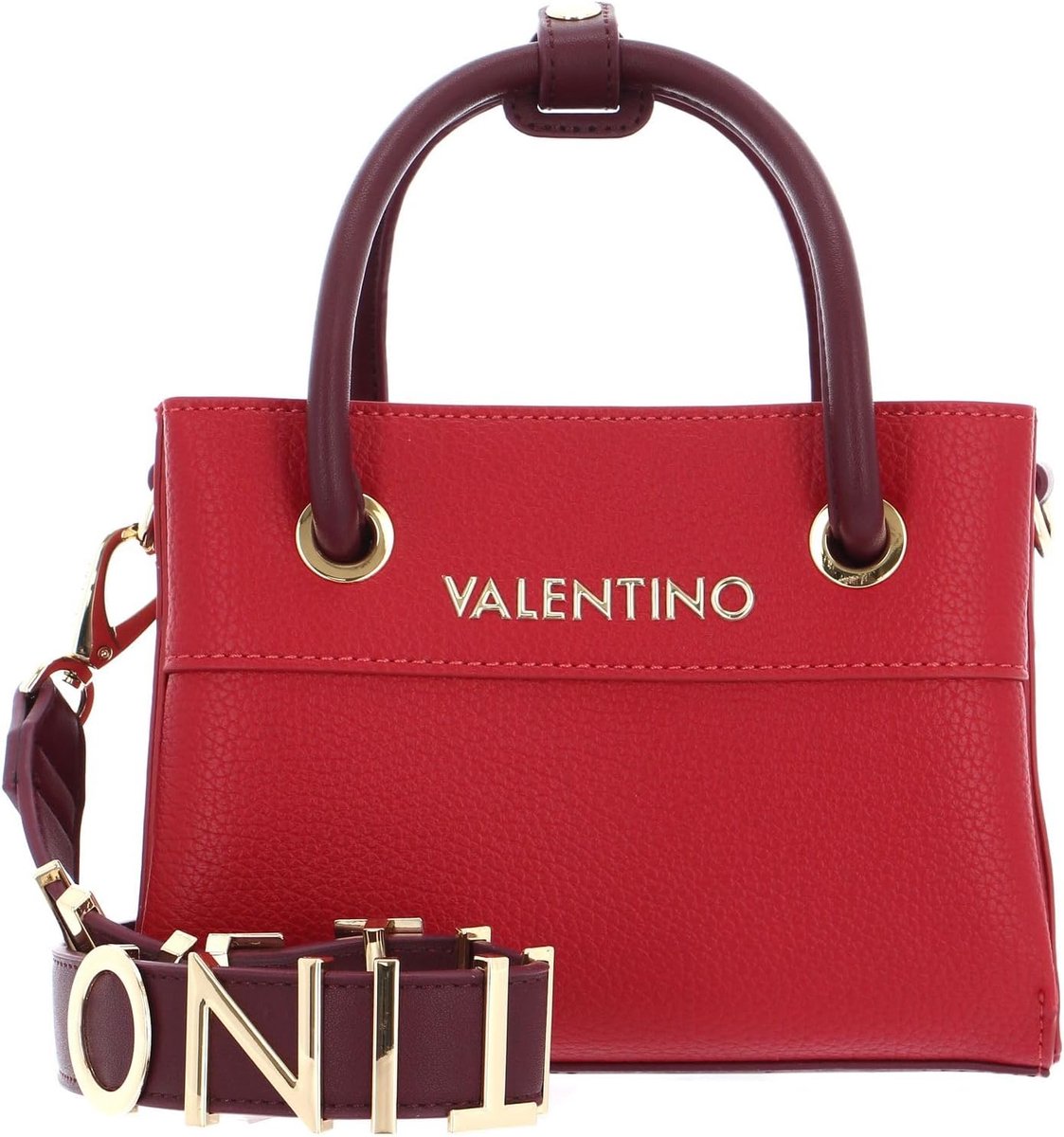 Dames Shopper Tas Rood/Multikleur