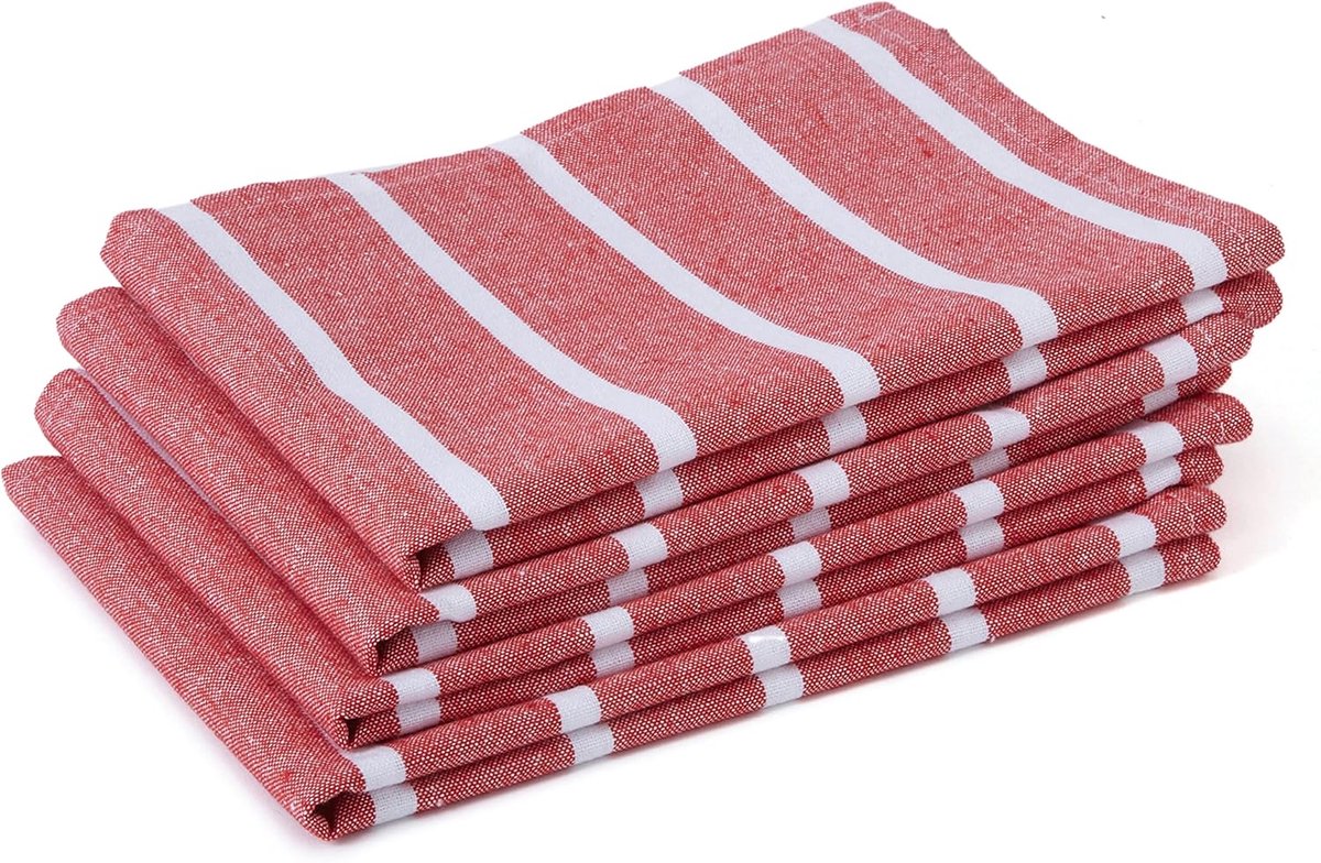 Zeer Absorberende Keukendoeken Straps (Set van 4) - Sneldrogend en Antigeur Keukentextiel