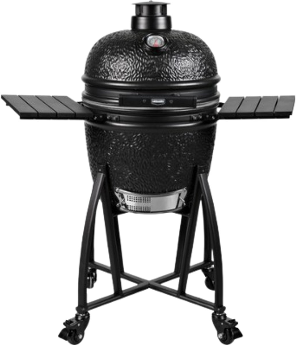 Grill Guru Prime Satijnzwart Large compleet