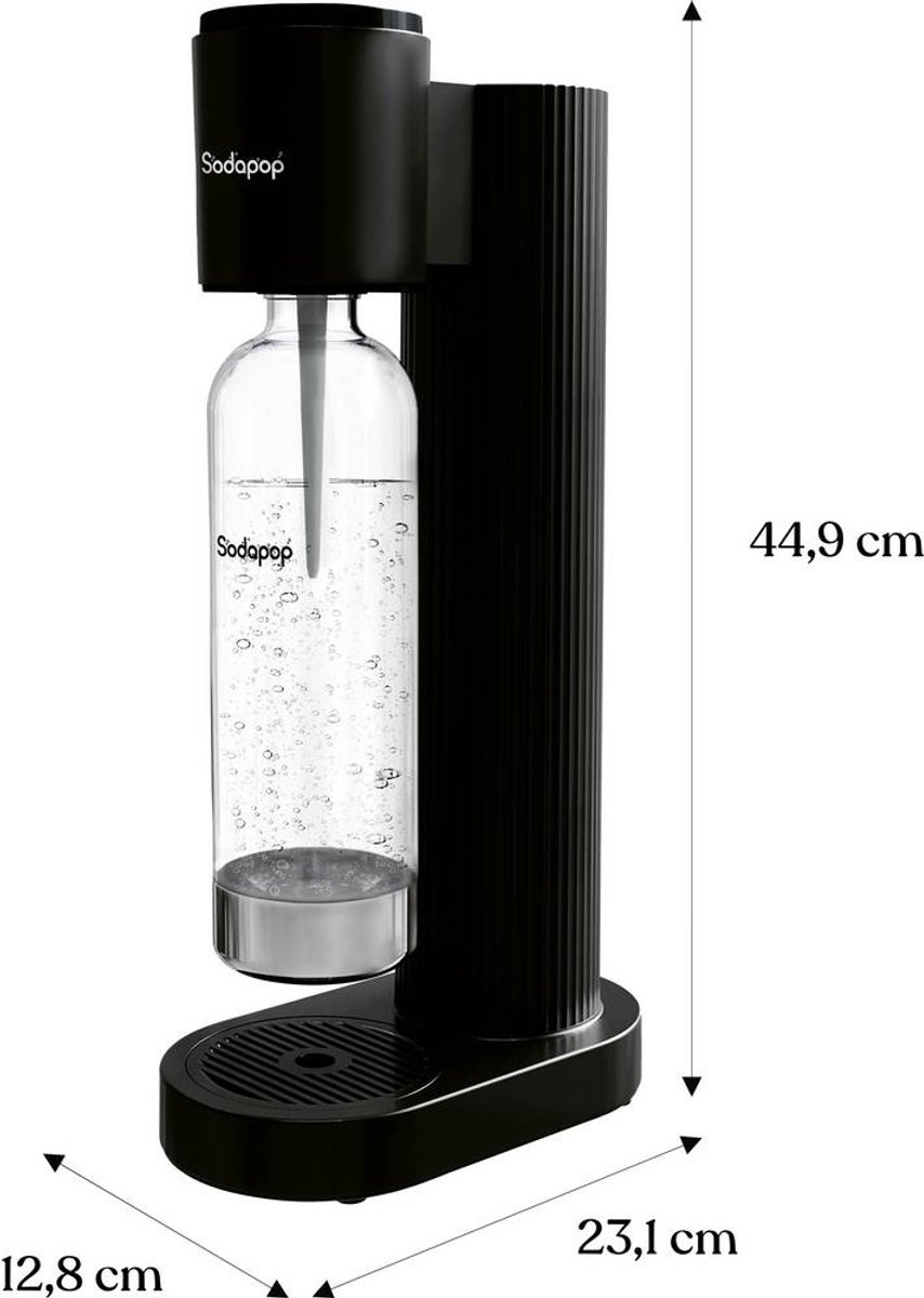 Sodapop Soda-maker Zwart