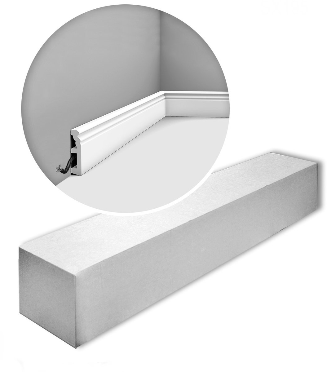 Orac Decor SX195-box LUXXUS HAMBURG1 doos 22 stukken Plint | 44 m