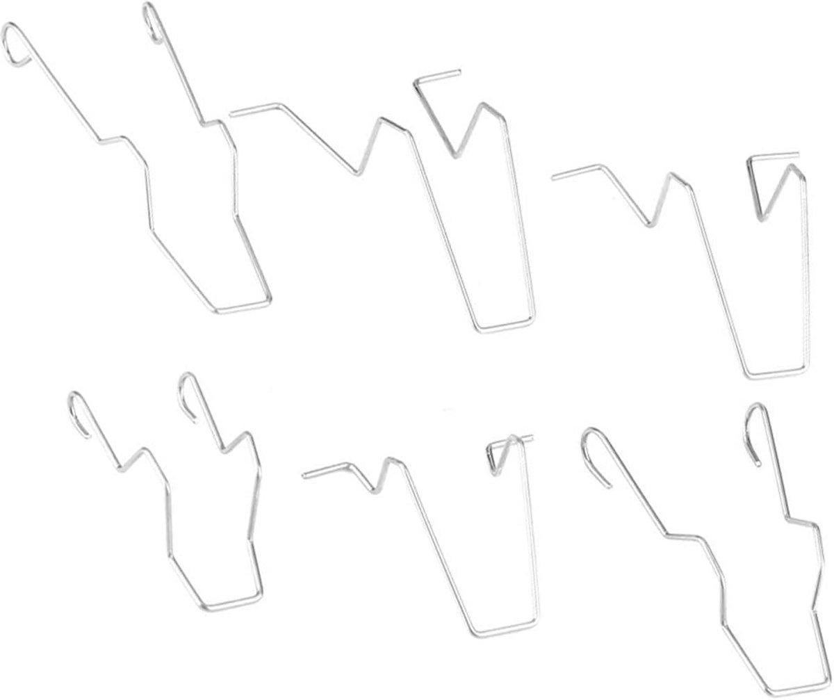Universele Set Veerclips voor Koplampbevestiging H1 H4 H7 - 6 Stuks