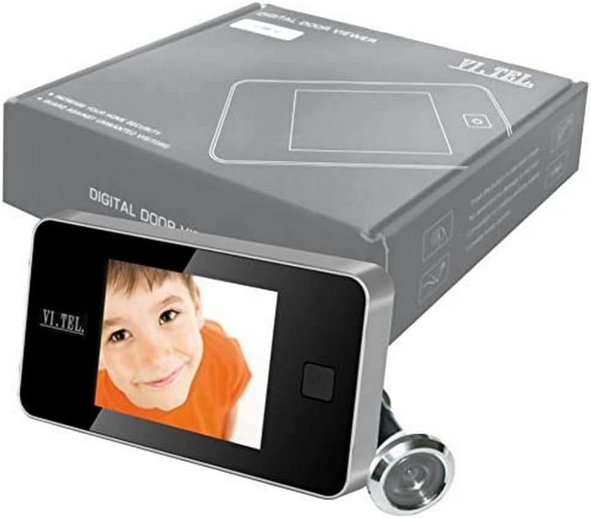 Verborgen Mini Spionagecamera met Digitaal LCD Display