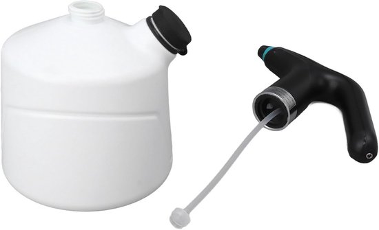 Elektrische Plantensproeier - 2 Liter - Draagbaar - Automatisch - Met Ingebouwde Accu (2000 MAh) - Telescopische Buis - Voor Binnen En Buiten - Wit