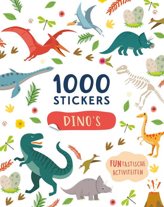 Dino's - 1000 stickers - cover