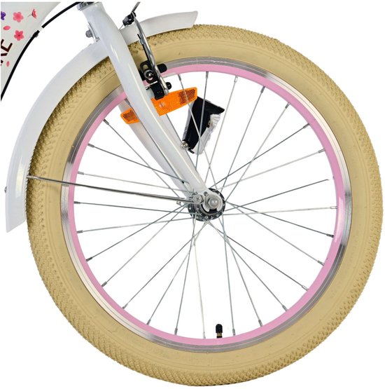 Volare Blossom Kinderfiets - Meisjes - 20 inch - Wit - Nexus 3 versnellingen van Volare — afbeelding 2