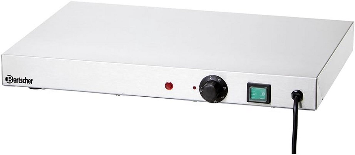 Professionele Warmhoudplaat RVS | Temperatuur Regelbaar tot 95°C