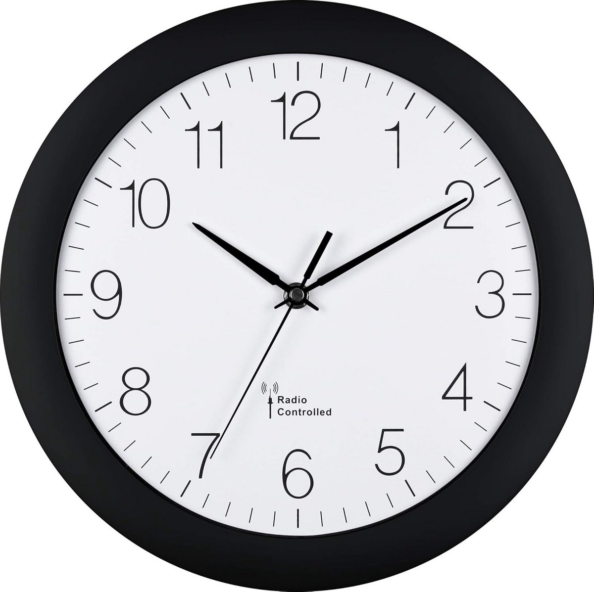 Draadloze Wandklok 30cm met Automatische Zomer-/Wintertijdinstelling