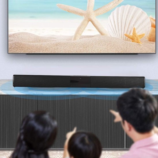Draadloze Soundbar met Afstandsbediening en Geheugenkaartondersteuning van Merkloos — afbeelding 2