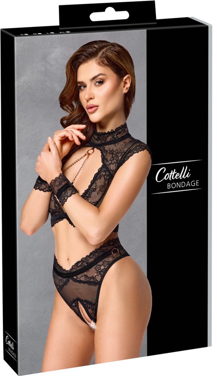Bondage Bra Set M