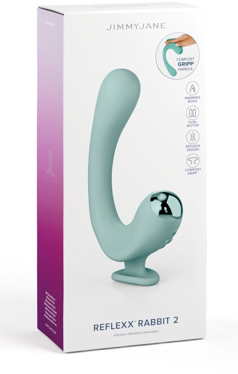 Jimmy Jane Reflexx Rabbit 2 Vibrator Turkoois