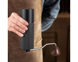 Handmatige koffiemolen met conische maalschijf van roestvrij staal, handaangedreven koffiemolen voor espresso, filterkoffie, French Press en mokapot, voor kantoor, thuis, kamperen en reizen.