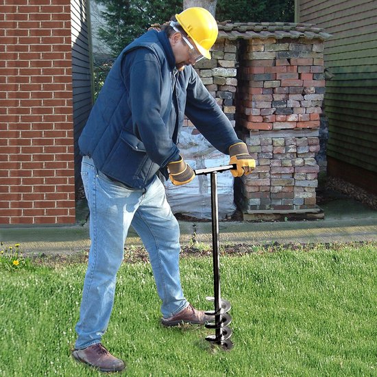 Handmatige Tuinaardeboor voor Bollen en Planten (Diameter 100mm) — afbeelding 4