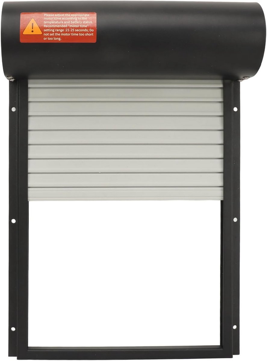 Automatische Kippenhokdeur met Zonne-energie, Lichtsensor en Afstandsbediening