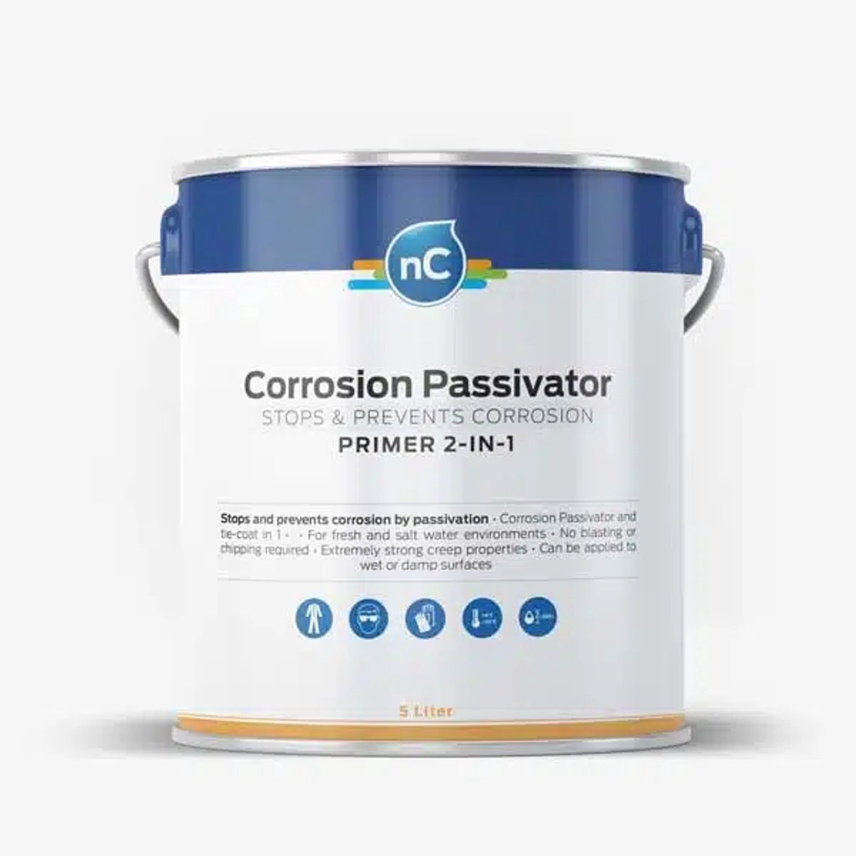 Corrosie Passivator - Primer 2-in-1 - Roestwerend - Transparant 1 liter