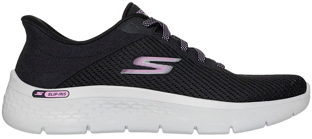 Skechers Go Walk Flex Carla Black Textile / Trim