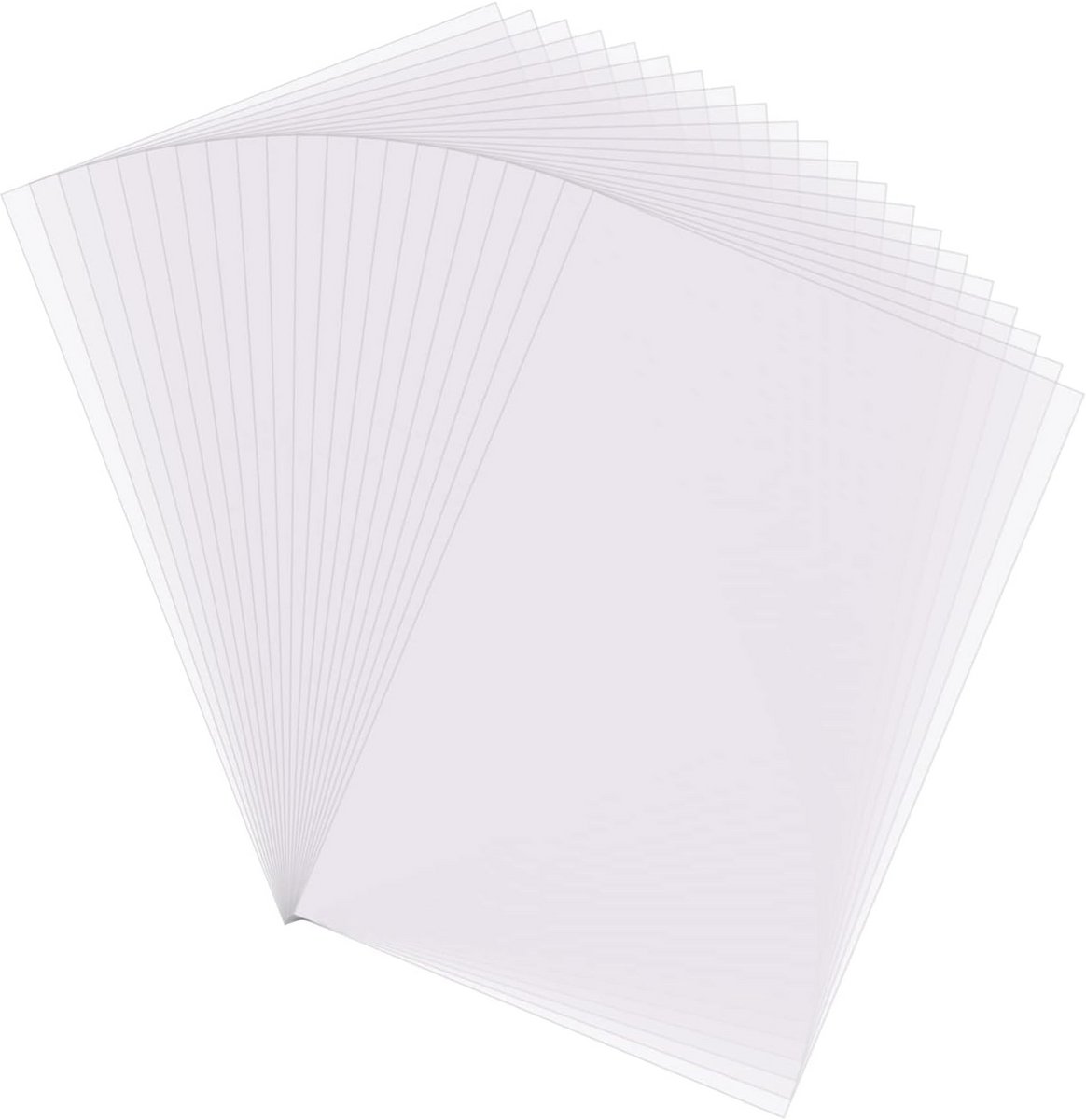 50 Vellen Calqueerpapier A4 Transparant Papier voor Schetsen en Tekenen
